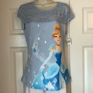 NWT Disney parks Cinderella top size medium